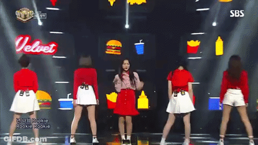 Red Velvet Seulgi Waving Hello GIF