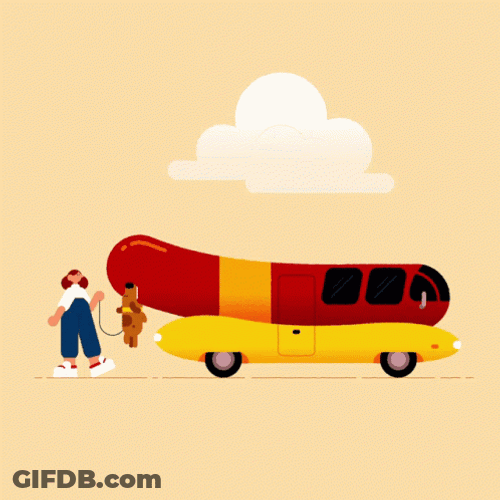 Red Weiner Mobile GIF
