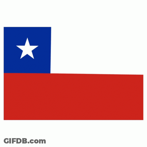 Red White And Blue Flag With A White Star In The Middle GIF