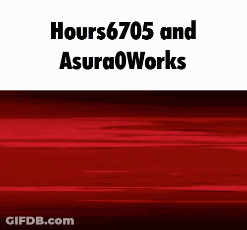 Red White Background Hours 6705 And Asura Works GIF