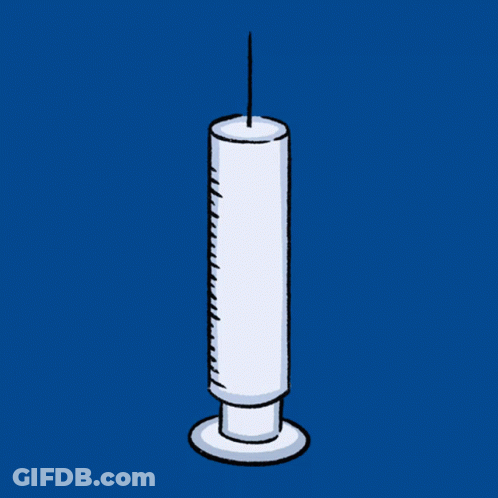 Red White Blue Fireworks Vaccinated GIF