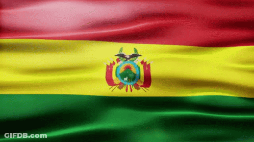 Red Yellow And Green Flag With Eagle GIF