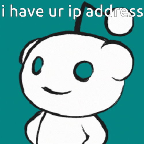 Reddit Logo I Have Your IP Address GIF