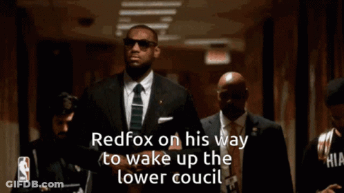 Redfox On Way To Wake Lower Council GIF