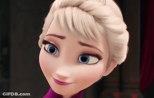 Redhead Cartoon Girl Smiling It's Quinceanera Day GIF