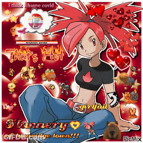 Redhead Cartoon That's Hot Girl Fail GIF