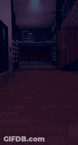 Redhead Girl Giving Middle Finger With Boo Neon Sign GIF