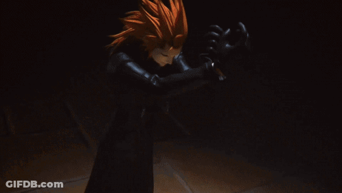 Redhead Woman Arms Outstretched In Front Of Fire GIF