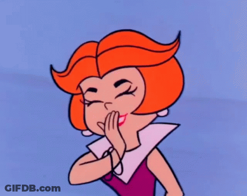 Redhead Woman Covering Mouth GIF