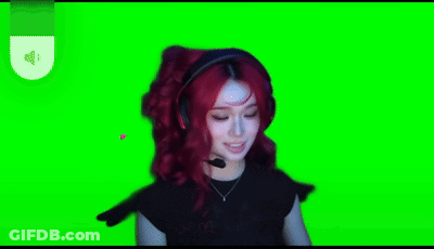 Redhead Woman Headphones Mic Saying Go Fucking Ez GIF