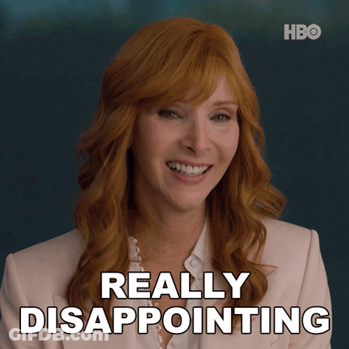 Redhead Woman Smiling Saying Really Disappointing GIF