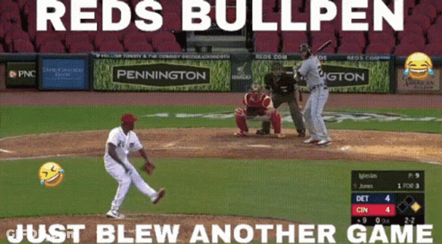 Reds Bullpen Blew Another Game Meme GIF