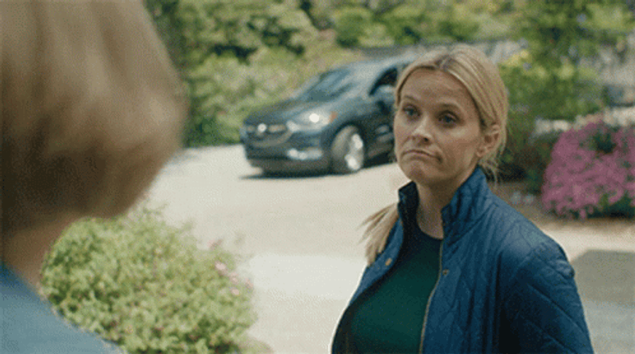 Reese Witherspoon Shrug GIF