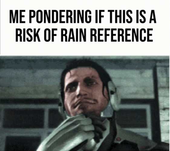 Refer Risk Of Rain Reference GIF
