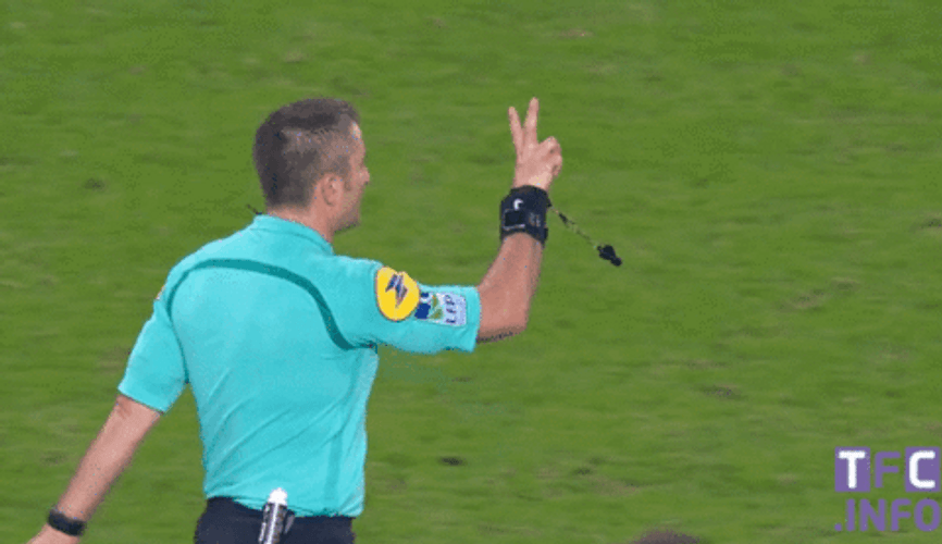 Referee Awards Two Penalties GIF
