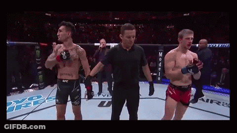 Referee Between Two Boxers GIF