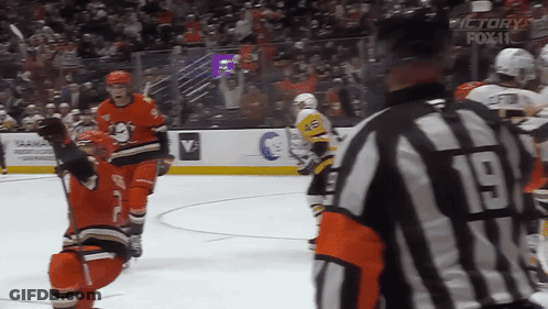 Referee Number 19 On Ice GIF