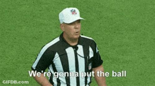 Referee Saying At The 3Rd And Whatever GIF