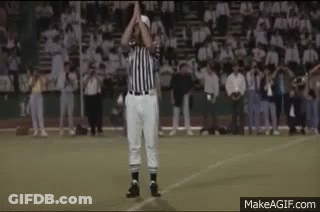 Referee Standing On Baseball Field GIF