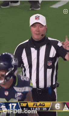 Referee Thumbs Up Seahawks Vs Jets GIF