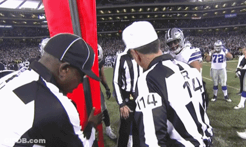 Referee With Number 14 On Jersey GIF
