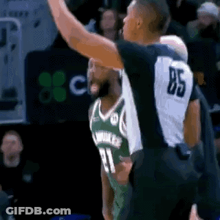 Referee With Number 85 GIF