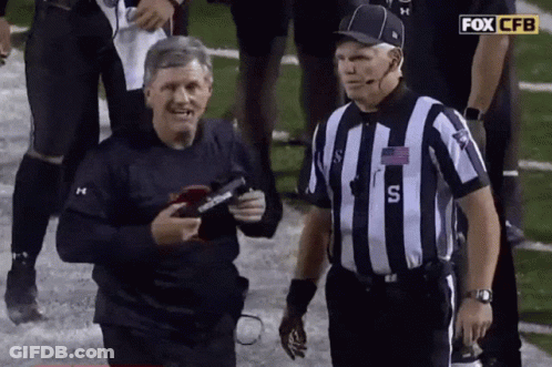 Referee With S On Uniform GIF