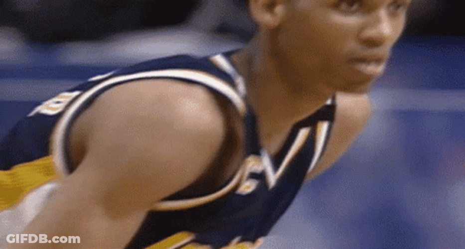 Reggie Miller Joke Choke GIF