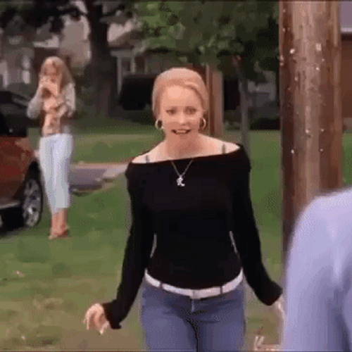 Regina George Angry Talking GIF