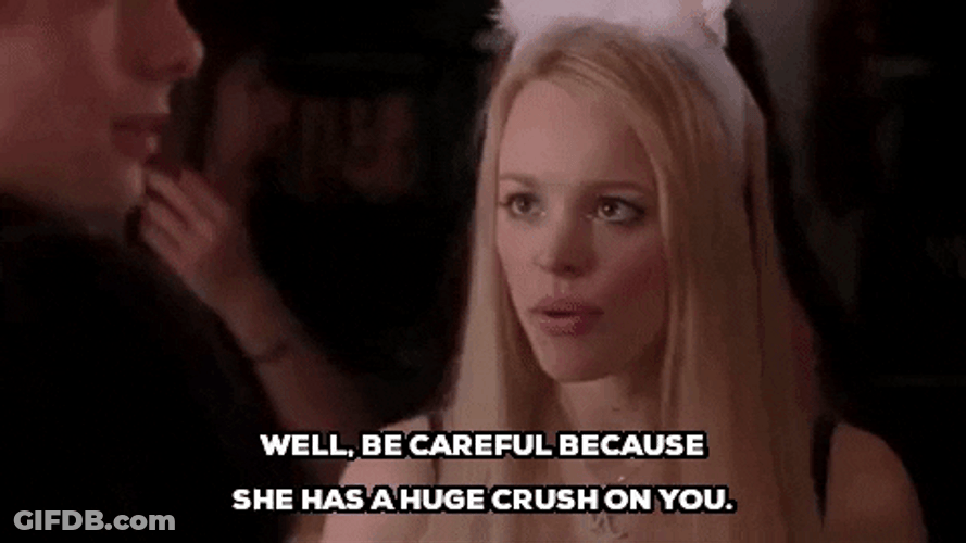 Regina George Be Careful GIF