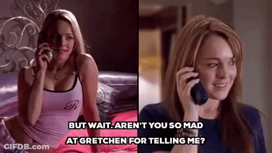 Regina George But Wait GIF