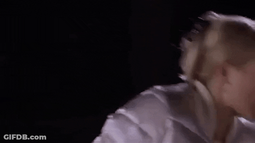 Regina George Closed Eyes Screaming GIF