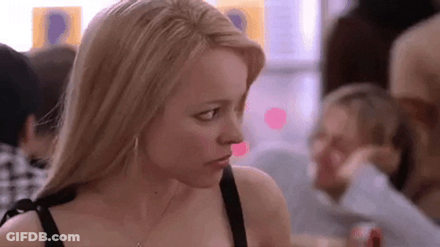 Regina George Listening Waiting GIF