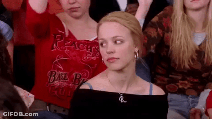 Regina George Raise Hand GIF