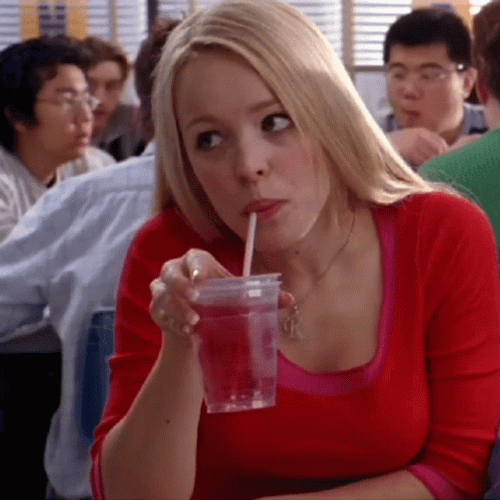 Regina George Sipping Tea GIF