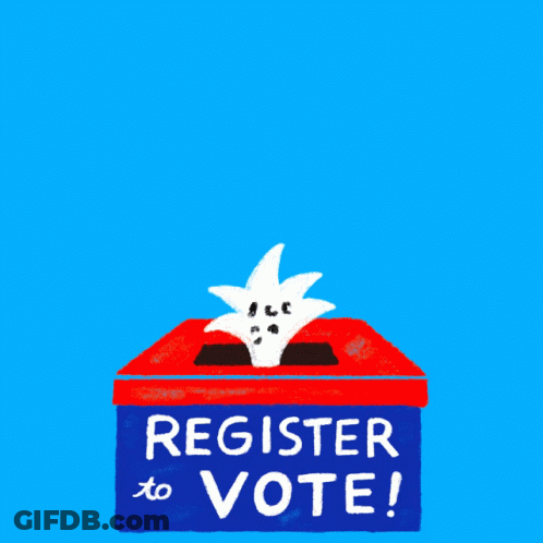 Register To Vote Sign GIF