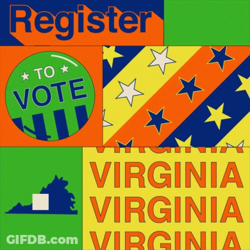 Register To Vote Virginia Sign GIF