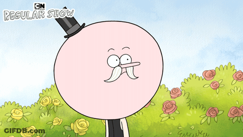 Regular Show Cartoon Character GIF