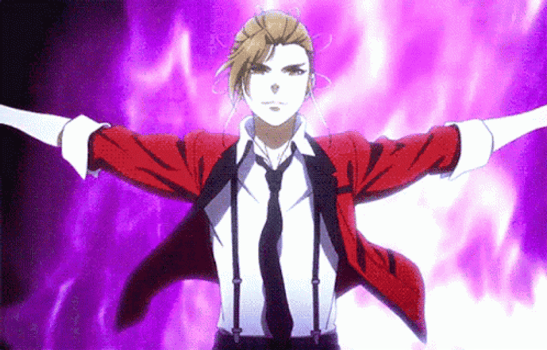 Rei Batsubami Releasing Power Kakegurui GIF