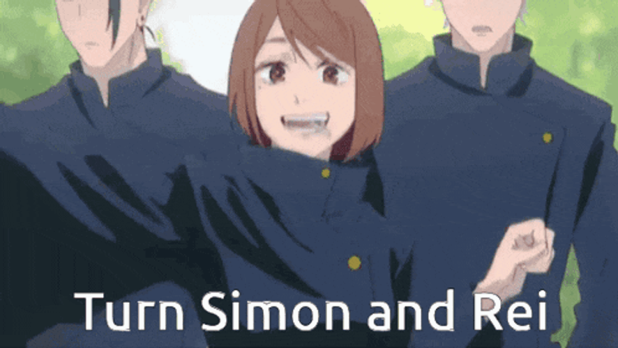 Rei Turn And Simon GIF