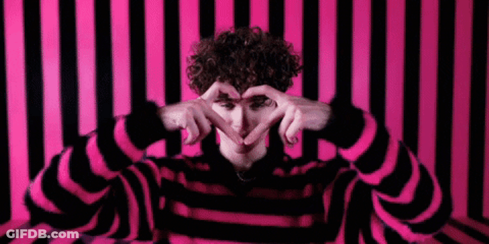 Reiley Hands Heart Break GIF