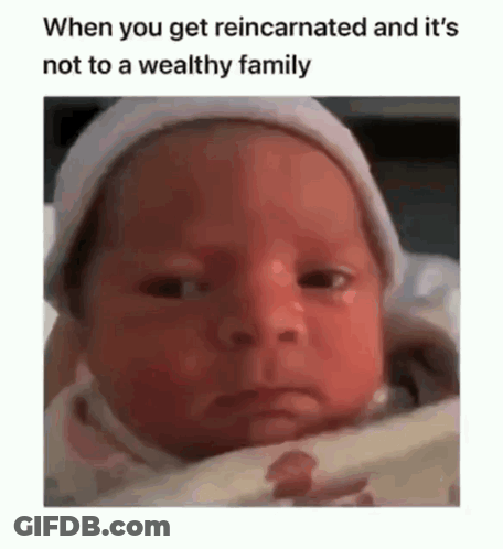 Reincarnated Baby Not Wealthy Family GIF