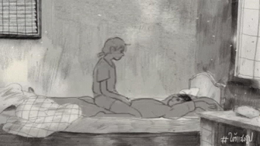 Relationship Goals Cuddle Pillow Fight GIF