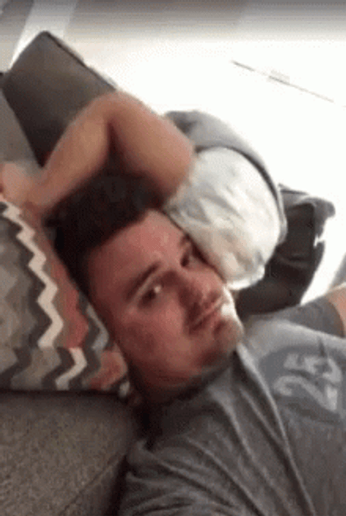 Relaxed Dad Looks GIF