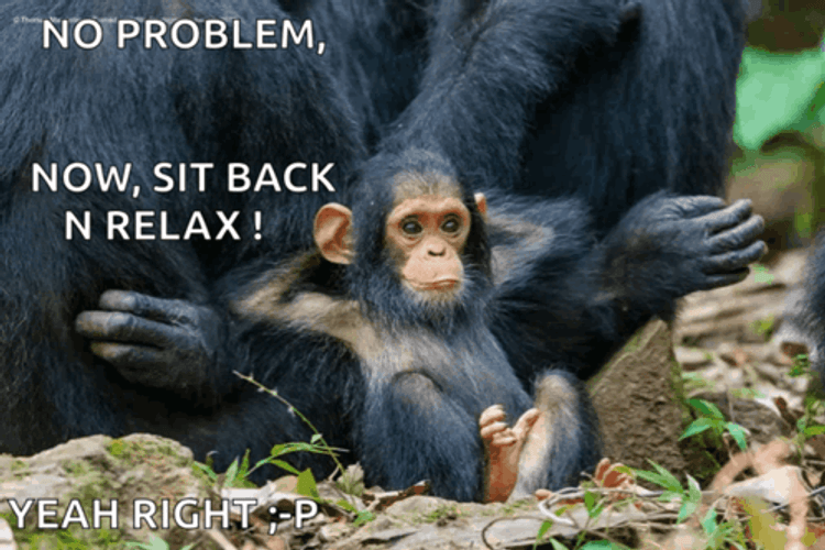 Relaxing After Submitting The Timecard GIF