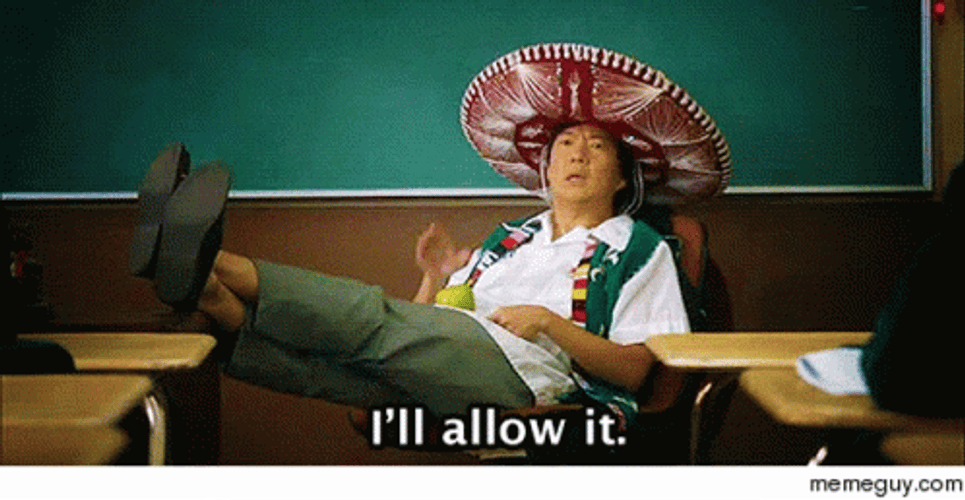 Relaxing And Sitting In Classroom GIF