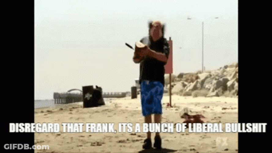 Relaxing Beach Liberal GIF