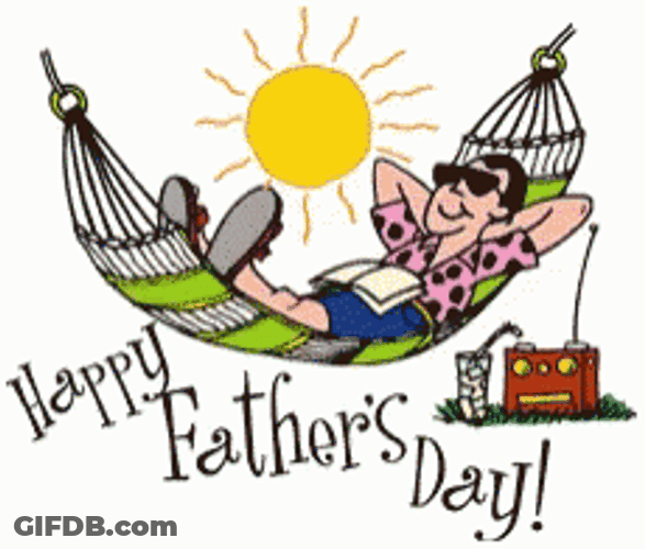 Relaxing Happy Father's Day GIF