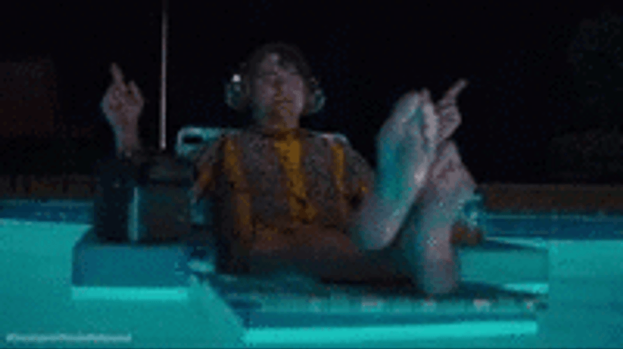 Relaxing Once Upon A Time In Hollywood Movie GIF