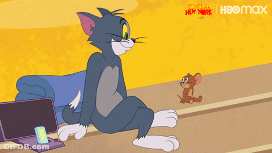 Relaxing Tom And Jerry GIF